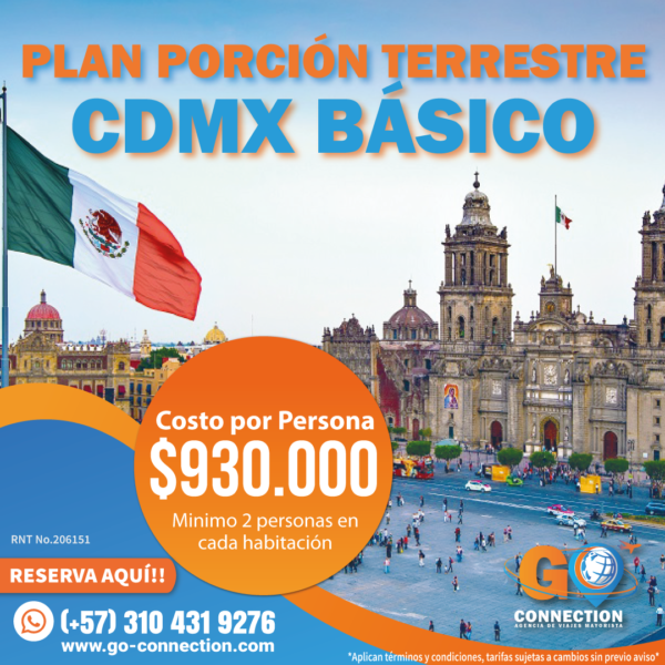 Plan Porción Terrestre CDMX Básico